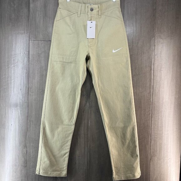 Nike SB Men's Olympic Skateboarding Twill Pants Khaki Size 28x30 FJ2810-250 RARE